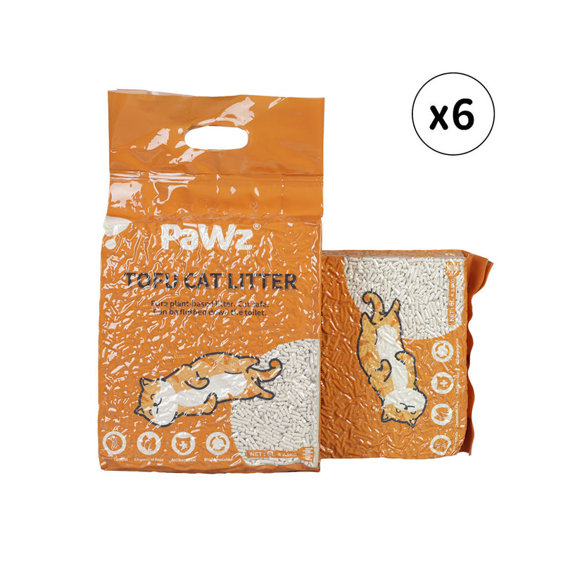 PaWz 2.5kg Tofu Cat Litter Clumping Natural-1853958498963034112