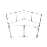 Pawz Pet Playpen Transparent Acrylic Clear Folding Dog Fence Kennel 10 Panel-1853958503782289409