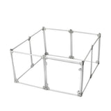 Pawz Pet Playpen Transparent Acrylic Clear Folding Dog Fence Kennel 8 Panel-1853958504059113473