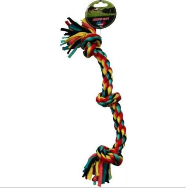 PawPlay Stretch Rope - 3 Knot