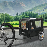 PaWz Pet Stroller Bike Trailer 2-IN-1 Sunroof-1853958518659485702