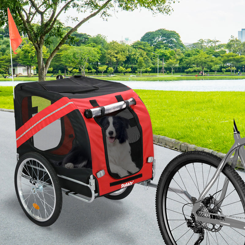 PaWz Pet Trailer Bike Sunroof-1831593105317564423