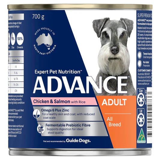 Advance Adult Dog Wet Food - Chicken & Salmon with Rice