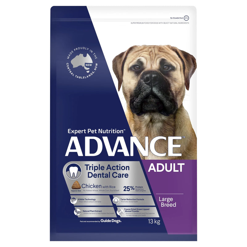 Advance Adult Dog Large Breed - Triple Action Dental Care