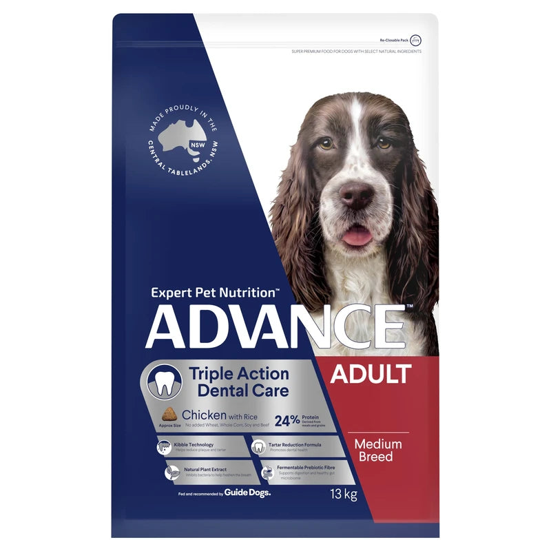 Advance Adult Dog Medium Breed - Triple Action Dental Care