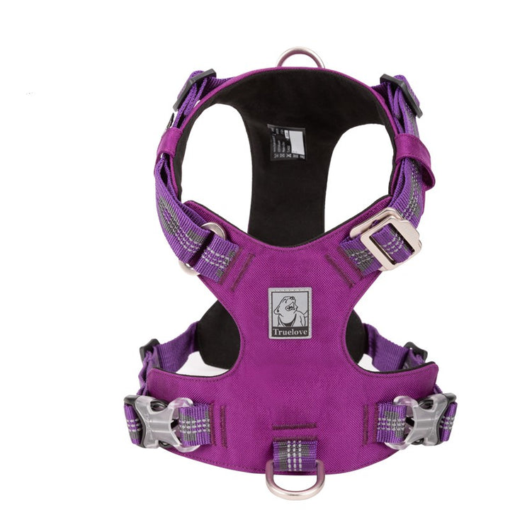 True Love Lightweight Reflective Harness - Purple, L-1831155640739958785