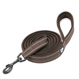 True Love Reflective Pet Leash 2m - Brown, XS-1831155647710892032