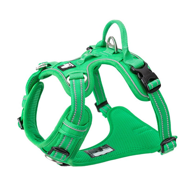 True Love No Pull Explosion Proof Dog Harness - Green, L-1831155632594620418