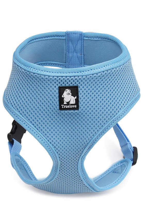 Dog Harness with Steel D Ring - Blue, XL-1831155621383245824