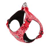 True Love Floral Doggy Harness - Red, S-1831155623971131392