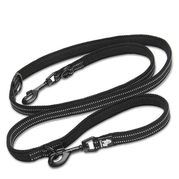 True Love Multi-Function Leash - Black, L