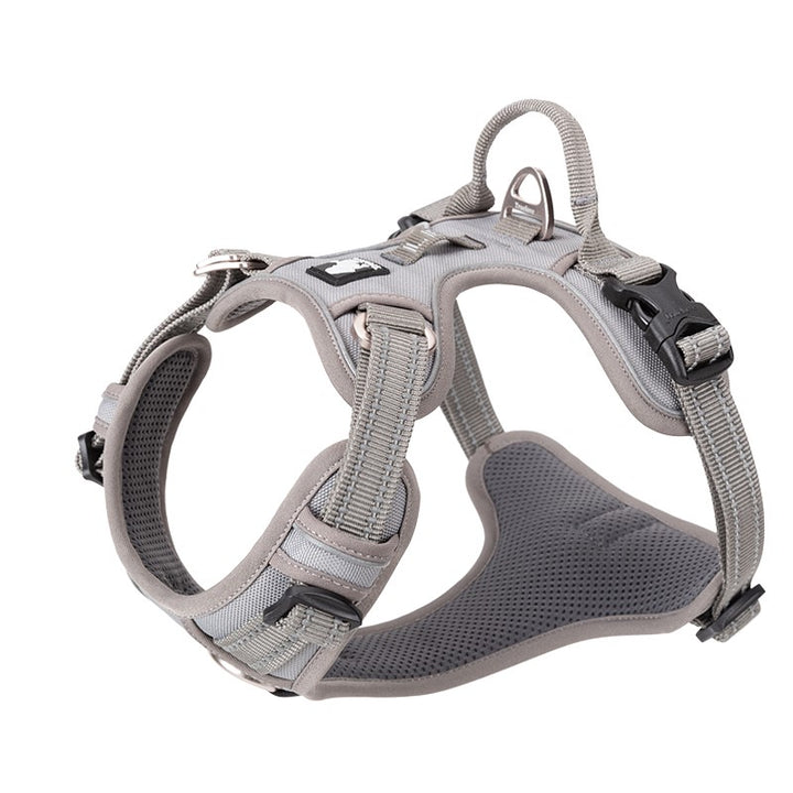 True Love No Pull Explosion Proof Dog Harness - Grey, XS-1831155631336329218