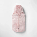 Snooza Faux Fur Hooded Coat - Pink, L