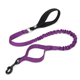 True Love Military Dog Leash 2.5 cm width and 1.4 m length - Purple M-1831155649795461121