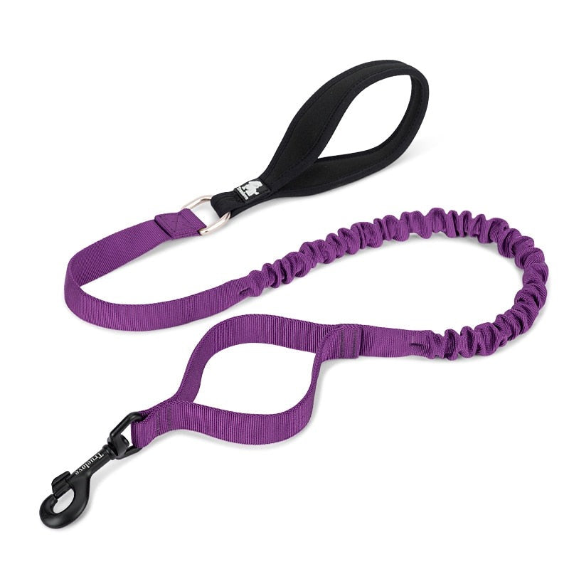 True Love Military Dog Leash 2.5 cm width and 1.4 m length - Purple L-1831155649925484545