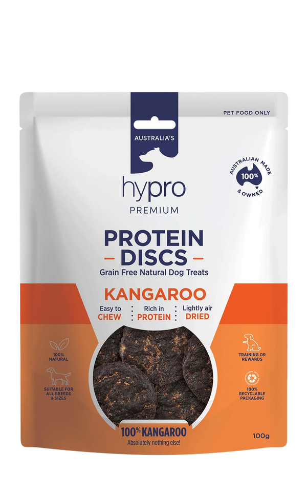 Hypro Premium Protein Discs Treat - Kangaroo