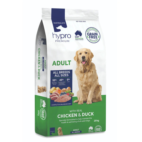 Hypro Premium Grain Free Adult Dog - Chicken & Duck