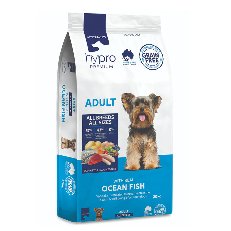 Hypro Premium Grain Free Adult Dog - Ocean Fish