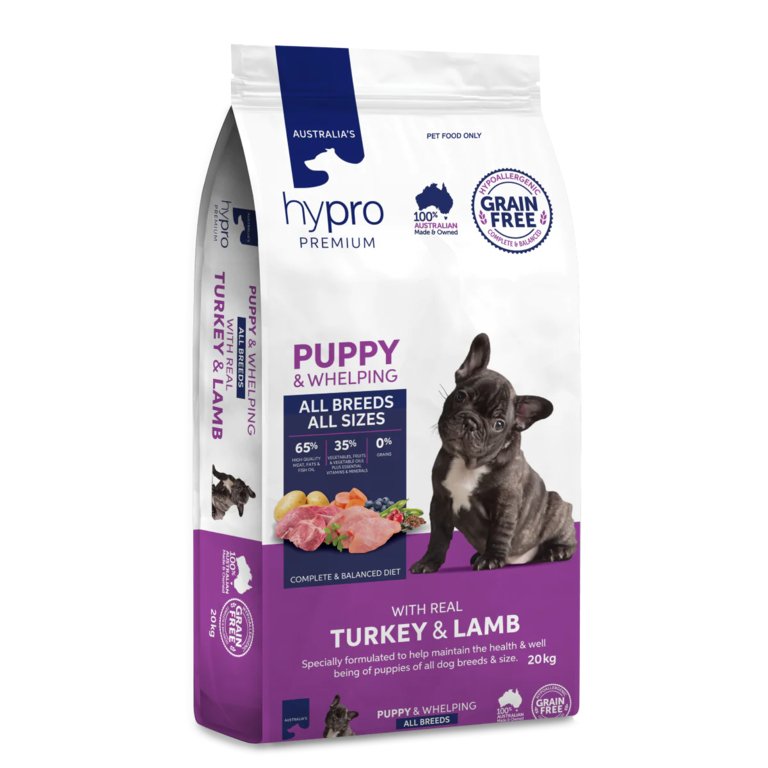 Hypro Premium Grain Free Puppy - Turkey & Lamb