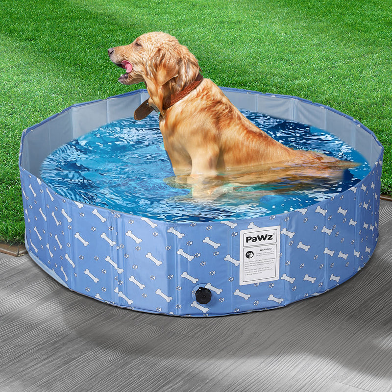 PaWz Folding Swimming Pool Dog Cat Washing M Medium-1831593077228310534