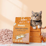 PaWz 2.5kg Tofu Cat Litter Clumping Peach-1853958499399241734