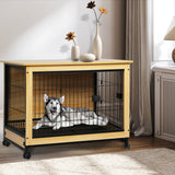 PaWz Wooden Wire Dog Kennel Side End XXL XX-Large-1853958496240930822