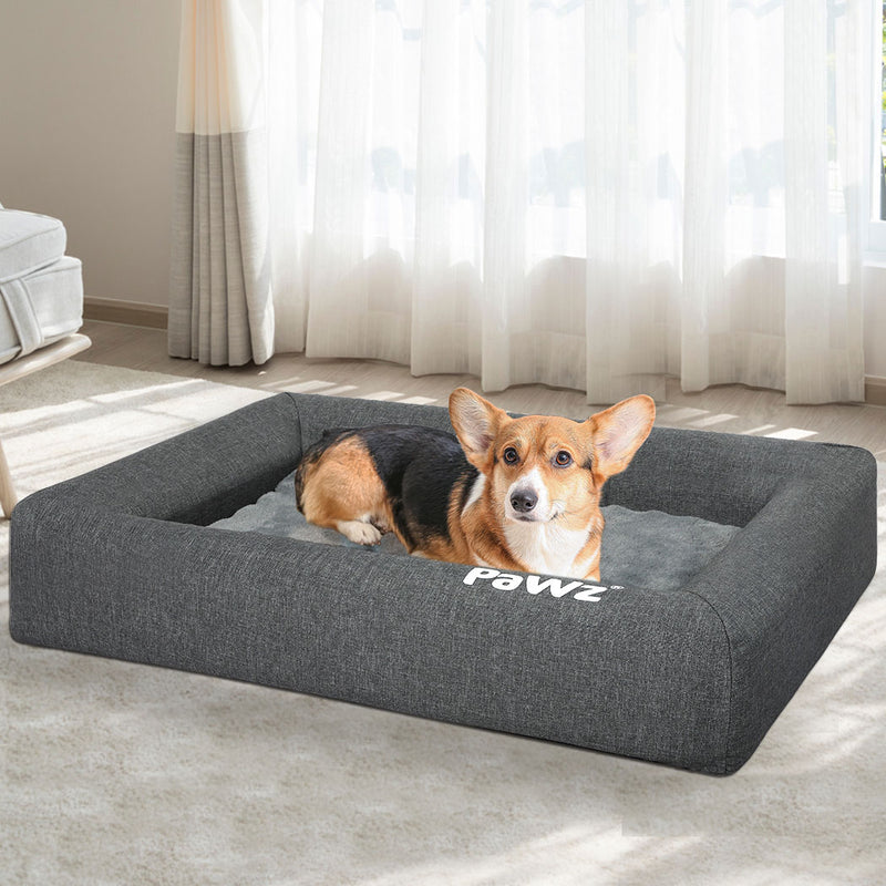 PaWz Memory Foam Pet Bed Calming Dog M Medium-1843791349221036038