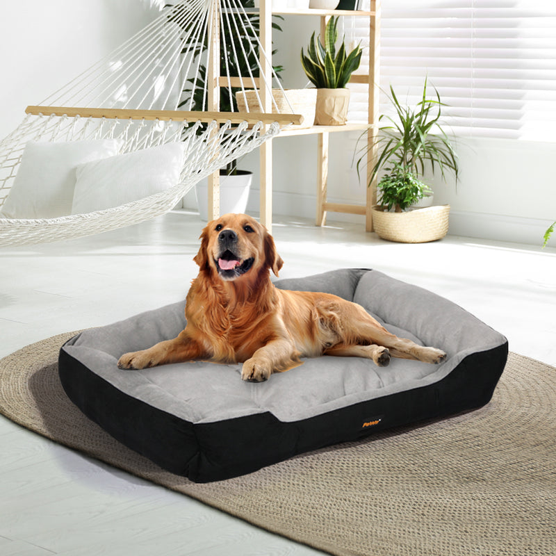 PaWz Pet Bed Dog Beds Bedding Mattress XL Black X-Large-1853958478113148934