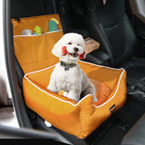 PaWz Pet Car Seat Travel Safety Carrier Orange-1843791349799849991