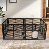 PaWz Pet Playpen Folding Dog Plastic M Medium-1843791337825112070