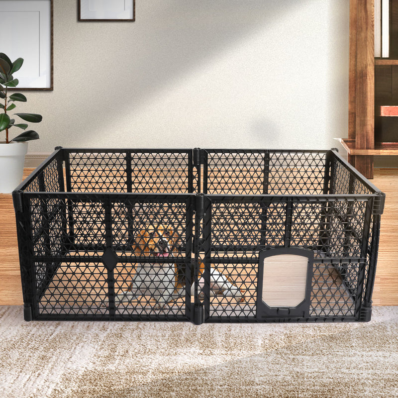 PaWz Pet Playpen Folding Dog Plastic M Medium-1843791337825112070