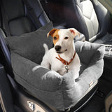 PaWz Pet Car Booster Seat Dog Protector M Grey Medium-1843791347602034695