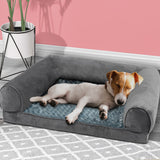 PaWz Pet Bed Sofa Dog Beds Bedding Soft M Grey Medium-1843791330908704774