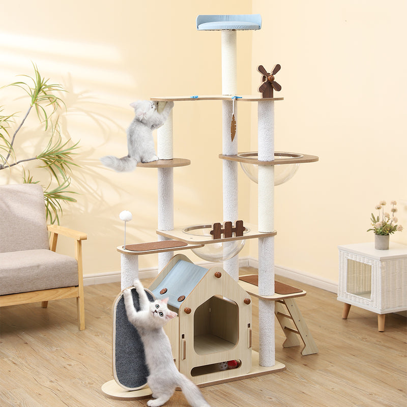 PaWz Cat Tree Scratching Post Scratcher-1853958496396120070