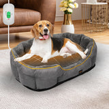 PaWz Electric Pet Heater Bed Heated L Grey Large-1848848515489468422