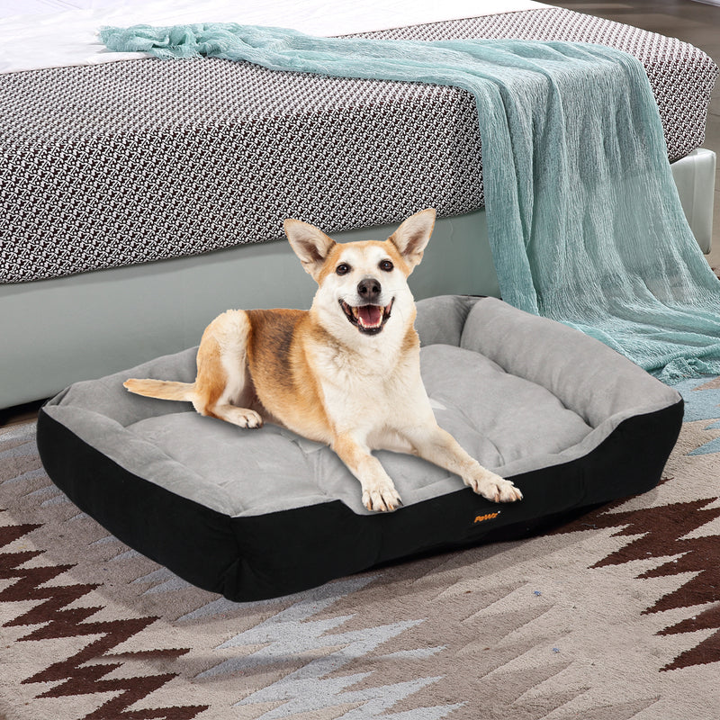 PaWz Pet Bed Dog Beds Bedding Mattress L Black Large-1853958477693718535