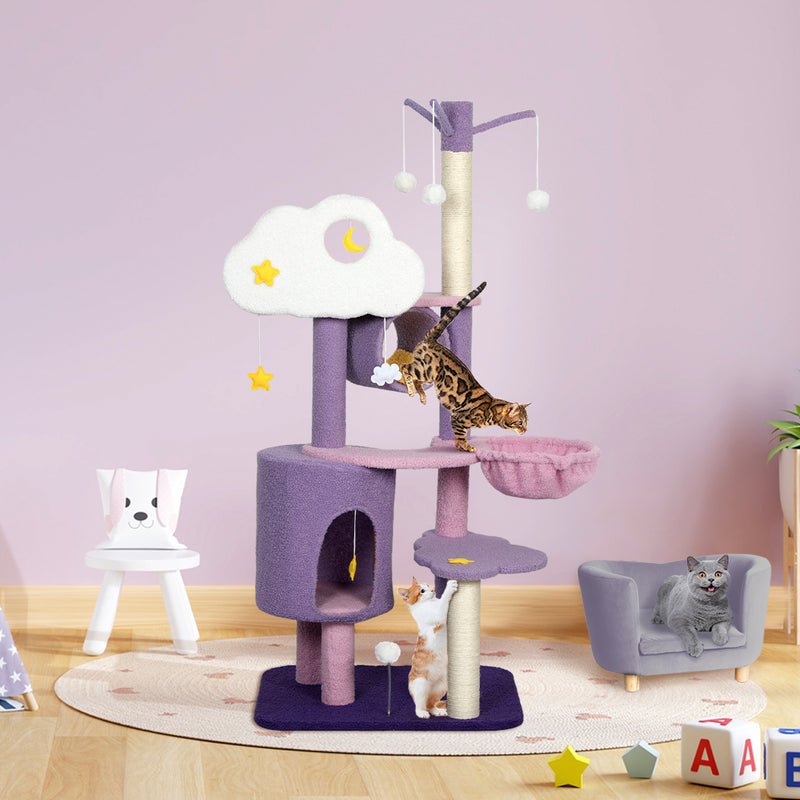 PaWz Cat Tree Kitten Furniture Condo-1831592628735578118