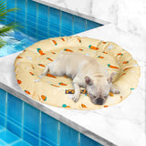 PaWz Pet Cool Gel Mat Cat Bed Dog Bolster L Large-1853958487911043079