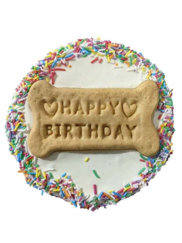 Huds & Toke Birthday Cake Cookie Treat - Yoghurt