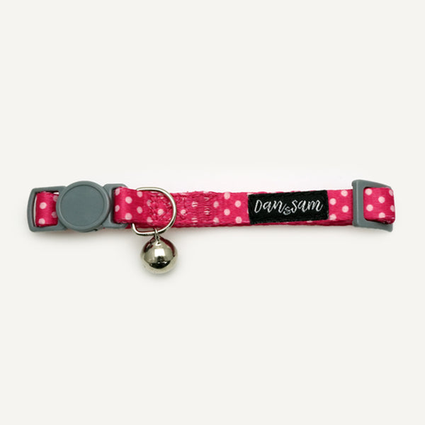 Dan & Sam Cat Collar - Pink Mania