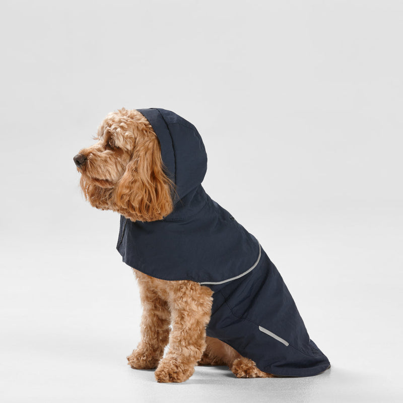 Snooza Rip-Stop Hooded Raincoat - Navy, S