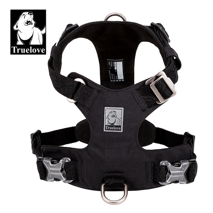 True Love Lightweight Dog Harness - Black, L-1831155639804628997