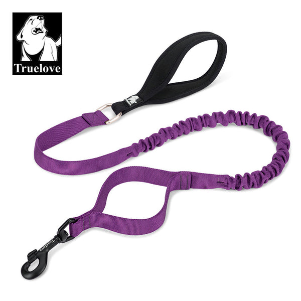 True Love Military Dog Leash 2.5 cm width and 1.4 m length - Purple M-1831155649795461120