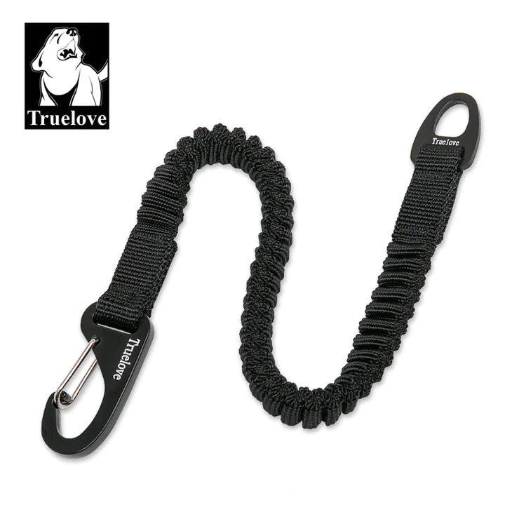 True Love Bungee Leash Extension - Black, M