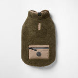 Snooza Teddy Pocket Coat - Khaki/Fawn, XS