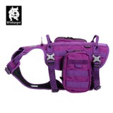 Whinhyepet Military Harness - Purple, M-1831155663376617474