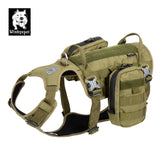 Whinhyepet Military Harness - Army Green, L-1831155663099793409