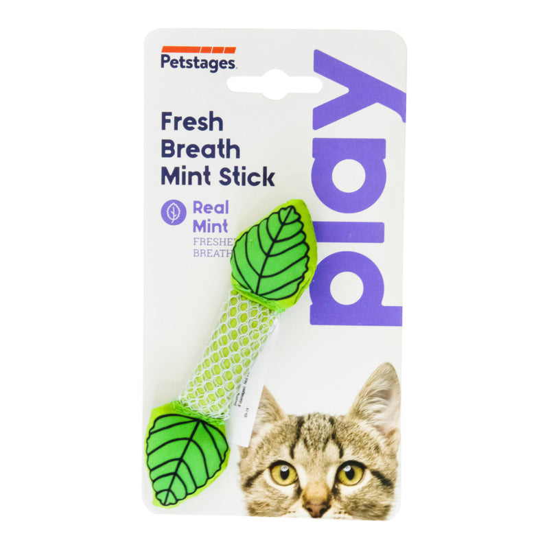 Petstages Fresh Breath Mint Stick Cat Toy