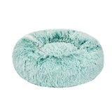 PaWz Pet Bed Cat Dog Donut Nest Calming M Teal Medium-1853958484454936576