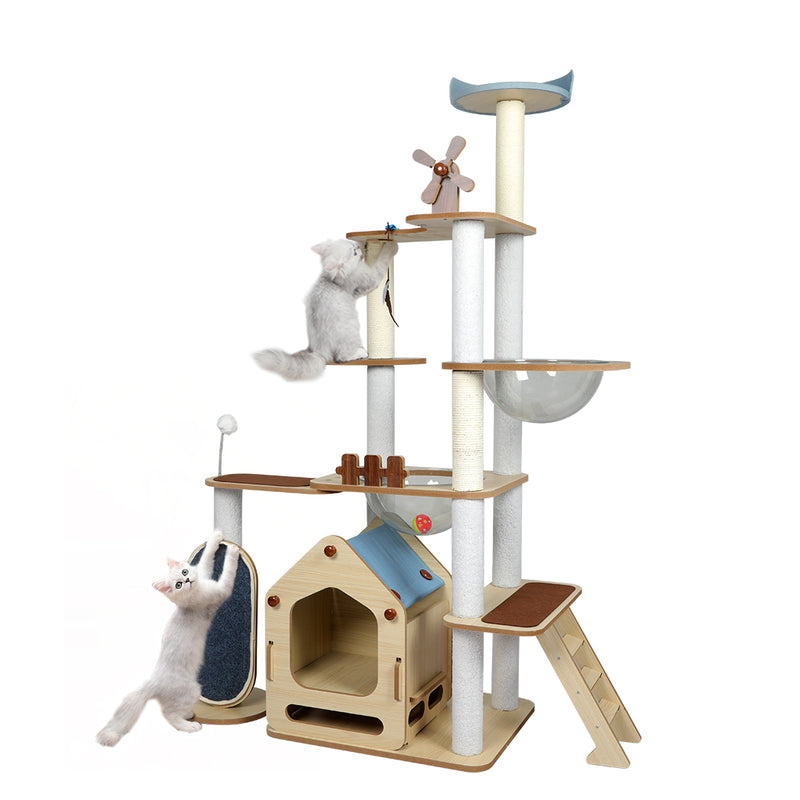 PaWz Cat Tree Scratching Post Scratcher-1853958496396120064